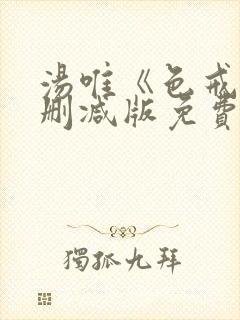 汤唯《色戒》无删减版免费看封面