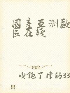 国产亚洲欧美一区在线