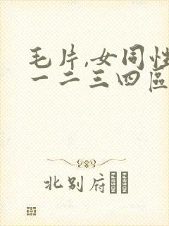 毛片,女同性恋一二三四区
