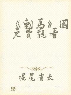《刺马》国语版免费观看