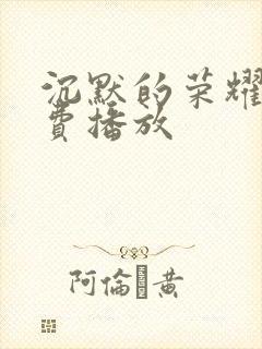 沉默的荣耀 免费播放封面