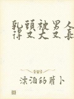 乳头被男人吸吮得又大又长