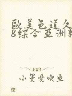 欧美色道久久88综合亚洲精品封面
