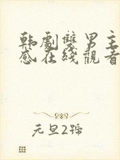 韩剧双男主第八感在线观看