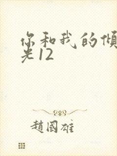 你和我的倾城时光12