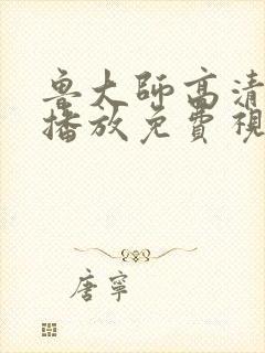 鲁大师高清在线播放免费视频封面