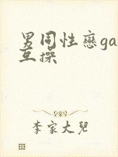 男同性恋gay互操