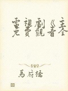 电视剧《主角》免费观看全集
