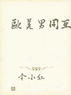 欧美男同互操