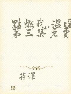 点燃我,温暖你第三集免费观看