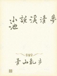 小说溪清梦萧砚池