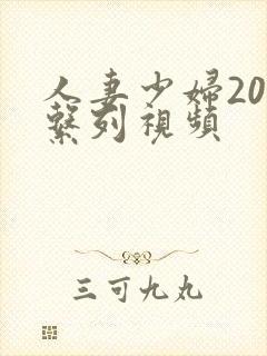 人妻少妇200系列视频封面