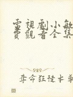 电视剧小敏家免费观看全集多少集