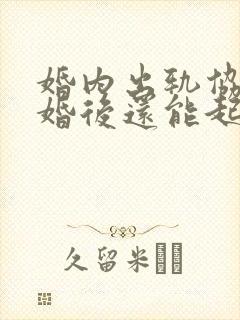 婚内出轨协议离婚后还能起诉对方吗封面