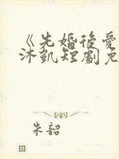 《先婚后爱》王沐凯短剧免费观看