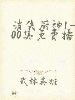 消失厨神1—100集免费播放