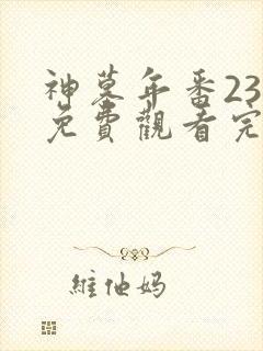 神墓年番23集免费观看完整版