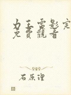 力王电影完整版免费观看