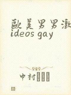 欧美男男激情videos gay