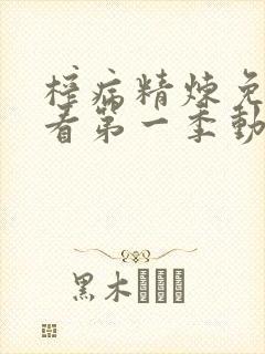 榨病精炼免费观看第一季动漫