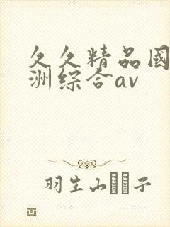 久久精品国产亚洲综合av