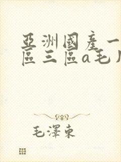 亚洲国产一区二区三区a毛片