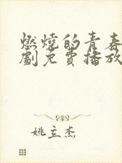 燃烧的青春电视剧免费播放
