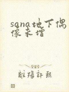 sana地下偶像未增