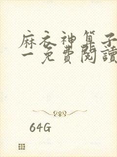 麻衣神算子李初一免费阅读全文
