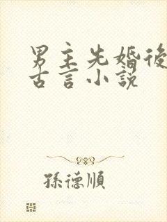 男主先婚后爱的古言小说