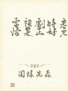 电视剧时光与他恰是正好免费观看