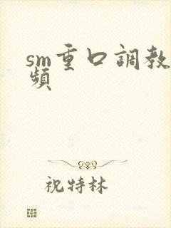 sm重口调教视频