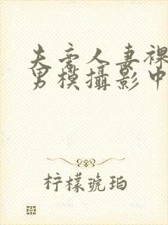 夫旁人妻裸体与男模摄影中出电影