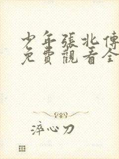 少年张北传短剧免费观看全集高清
