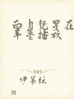 白月梵星在哪个平台播放