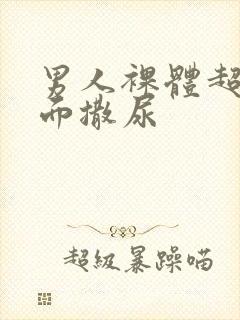 男人裸体超清正面撒尿