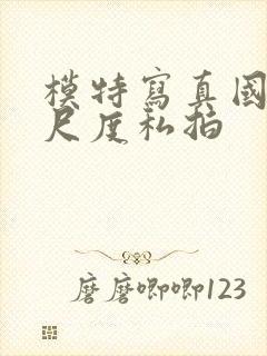 模特写真国模大尺度私拍封面