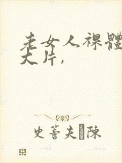 老女人裸体交性大片,封面