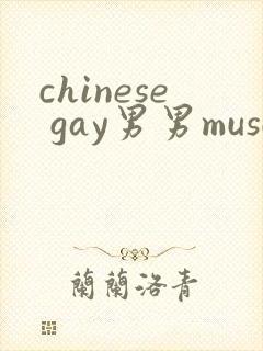 chinese gay男男muscle网站