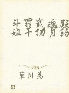 斗罗武魂殿二小姐千仞月的小说