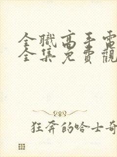 全职高手电视剧全集免费观看流畅