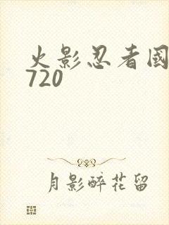 火影忍者国语版720