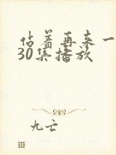 站着再来一次第30集播放