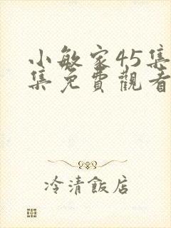 小敏家45集全集免费观看