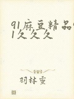 91麻豆精品91久久久封面