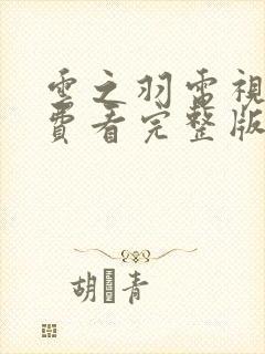 云之羽电视剧免费看完整版封面