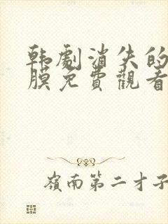 韩剧消失的眼角膜免费观看完整版