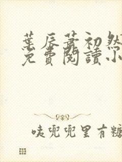 叶辰萧初然全文免费阅读小说最新章节