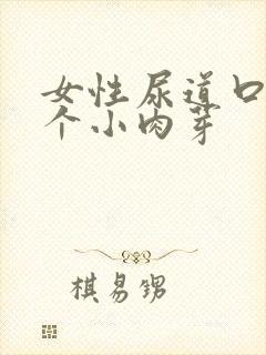 女性尿道口长两个小肉芽