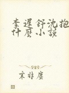李迟舒沈抱山是什么小说
